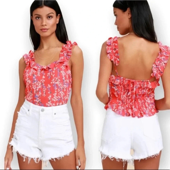 Eunina Lulu High-Waist Cut Off Distressed Short